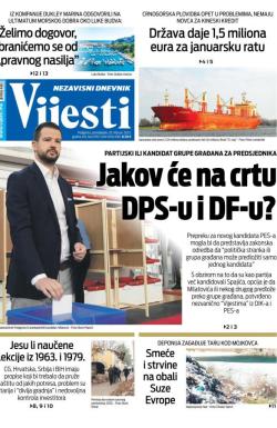 Vijesti - broj 8927, 20. feb 2023.