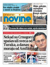 Dnevne novine - broj 2556, 16. dec 2019.