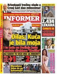 Informer - broj 2618, 28. nov 2020.