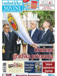 Nove Subotičke novine - broj 182, 4. sep 2020.