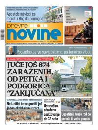 Dnevne novine - broj 2829, 5. nov 2020.