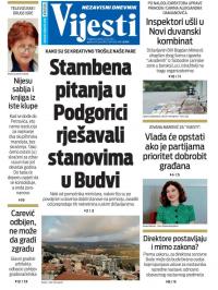 Vijesti - broj 8363, 23. jul 2021.