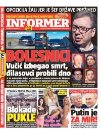 Informer - broj 3901, 10. feb 2025.