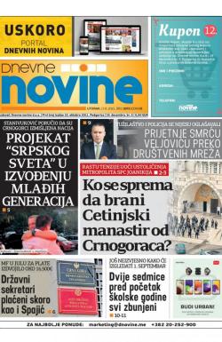 Dnevne novine - broj 3073, 17. avg 2021.