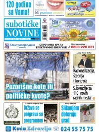 Nove Subotičke novine - broj 24, 14. jun 2013.