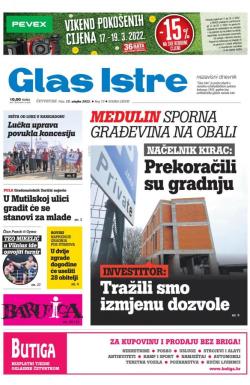 Glas Istre - broj 75, 17. mar 2022.