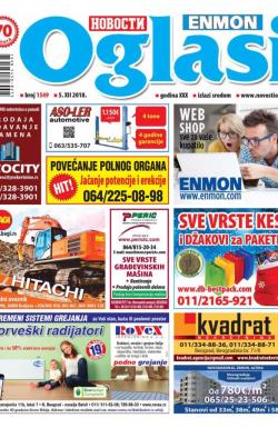 Novosti oglasi - broj 1549, 5. dec 2018.