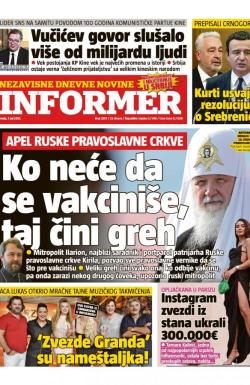 Informer - broj 2801, 7. jul 2021.