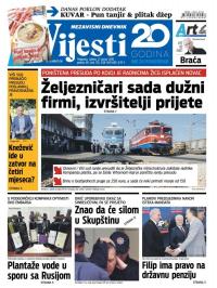 Vijesti - broj 7112, 27. jan 2018.