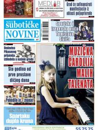 Nove Subotičke novine - broj 118, 7. jun 2019.