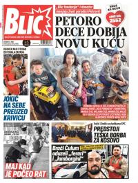 Blic - broj 7985, 14. maj 2019.