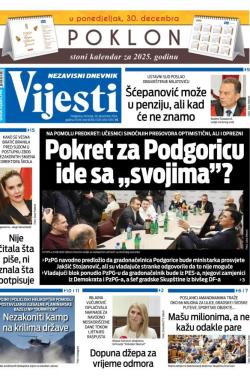 Vijesti - broj 9580, 26. dec 2024.