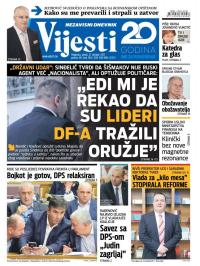 Vijesti - broj 7041, 27. okt 2017.