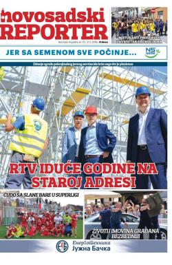 Novosadski reporter - broj 172, 31. maj 2018.