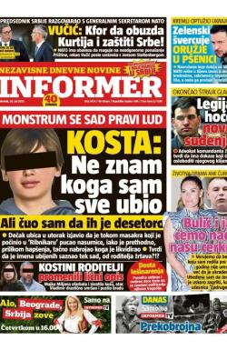 Informer - broj 3424, 20. jul 2023.