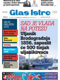 Glas Istre - broj 358, 31. dec 2019.