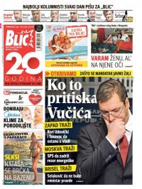 Blic - broj 6985, 25. jul 2016.