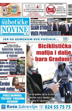 Nove Subotičke novine - broj 73, 1. jun 2018.