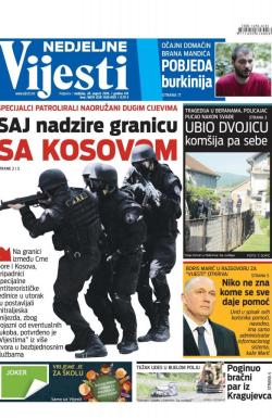 Vijesti - broj 6619, 28. avg 2016.