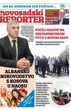 Novosadski reporter - broj 187, 13. sep 2018.