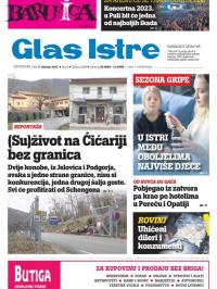 Glas Istre - broj 4, 5. jan 2023.