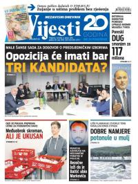 Vijesti - broj 7108, 4. jan 2018.