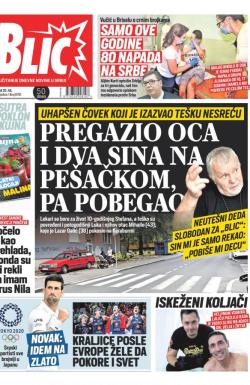 Blic - broj 8761, 20. jul 2021.