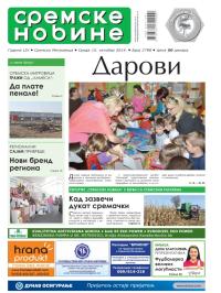 Sremske Novine - broj 2798, 15. okt 2014.