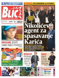 Blic - broj 6494, 13. mar 2015.