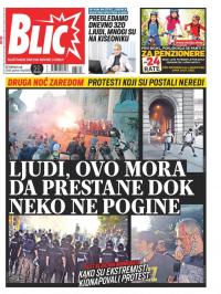 Blic - broj 8392, 9. jul 2020.