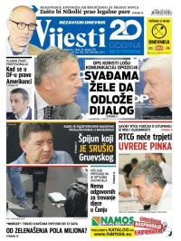 Vijesti - broj 7032, 18. okt 2017.