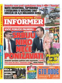 Informer - broj 2295, 5. nov 2019.