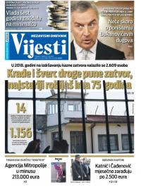 Vijesti - broj 7588, 25. maj 2019.