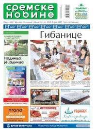 Sremske Novine - broj 2889, 13. jul 2016.