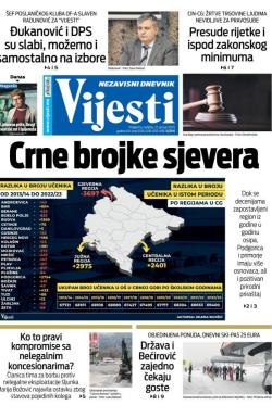 Vijesti - broj 8898, 22. jan 2023.