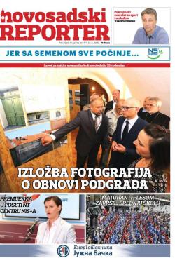 Novosadski reporter - broj 171, 24. maj 2018.