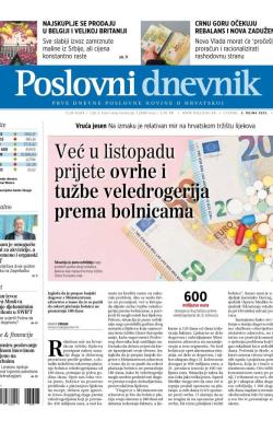 Poslovni Dnevnik - broj 4916, 5. sep 2023.