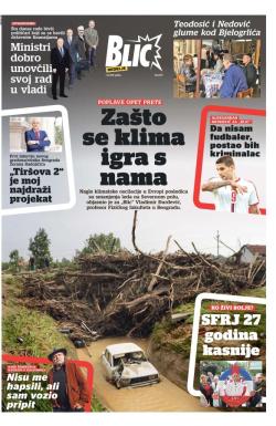 Blic - broj 7677, 1. jul 2018.