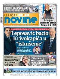 Dnevne novine - broj 2957, 7. apr 2021.