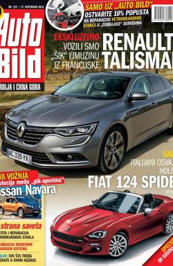 Auto Bild - broj 123, 27. nov 2015.