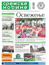 Sremske Novine - broj 2785, 16. jul 2014.