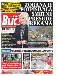 Blic - broj 8646, 25. mar 2021.