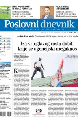 Poslovni Dnevnik - broj 5032, 20. feb 2024.