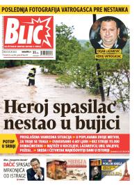 Blic - broj 6197, 16. maj 2014.