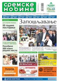 Sremske Novine - broj 2830, 27. maj 2015.