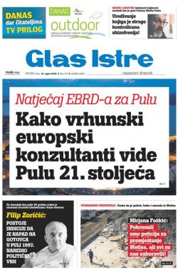 Glas Istre - broj 258, 18. sep 2020.