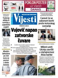 Vijesti - broj 7957, 3. jun 2020.