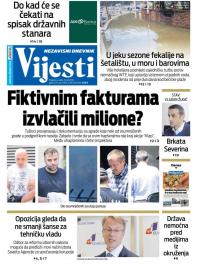 Vijesti - broj 7655, 31. jul 2019.