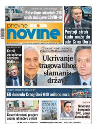 Dnevne novine - broj 2780, 9. sep 2020.