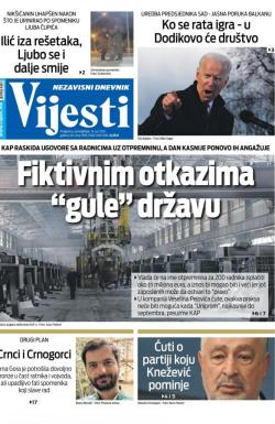 Vijesti - broj 8325, 14. jun 2021.